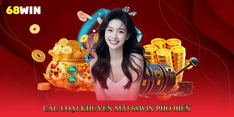 Khuyến Mãi 68Win 1 Các loại khuyến mãi 68Win phổ biến